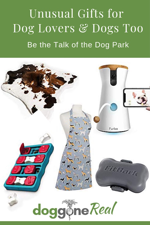 Unusual Gifts for Dog Lovers and Dogs Too - PIN