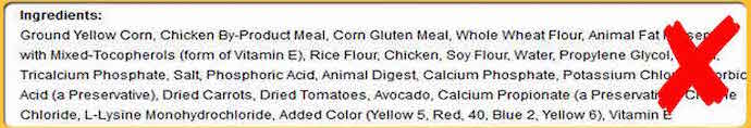 understanding dog food labels